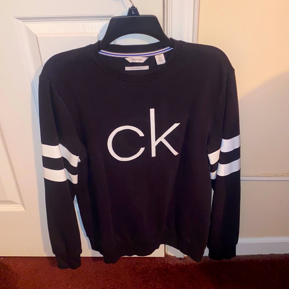 Women’s Calvin Klein Black & White Sweater